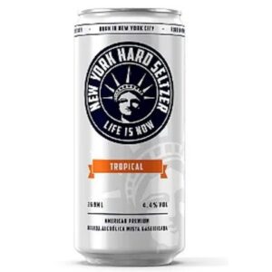 Bebida Alcoólica Mista Hard Seltzer New York Tropical Lata 269Ml