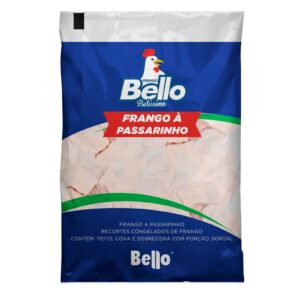 Frango À Passarinho Congelado Bello Pacote 1Kg