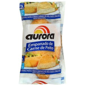 Peito De Frango Empanado Aurora Pacote 3Kg