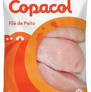 Filé De Peito De Frango Congelado Envelopado Sem Sassame Copacol Caixa c/ 17Kg