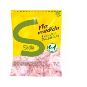 Frango A Passarinho Congelado Iqf Sadia Pacote 1Kg