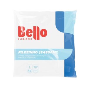 Filézinho Sassami De Frango Congelado Bello Pacote 1Kg