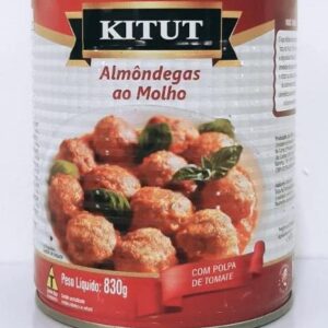 Almôndegas Mista ao Molho Kitut lata 830g